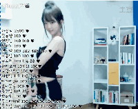 AfreecaTV里的一位超萌超萌的韩国女主播 有胸有脸蛋