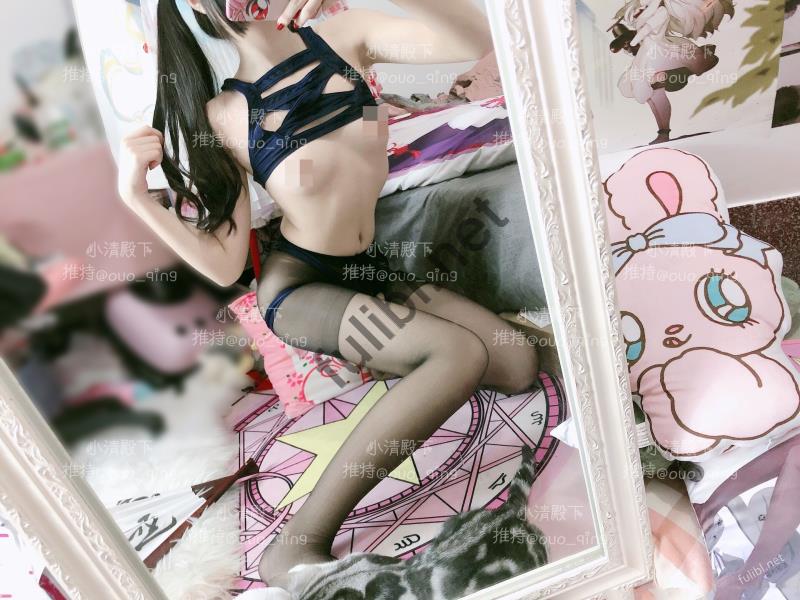 白虎福利姬@小清殿下 - 黑丝五芒星死库水[22P+1V/121M]