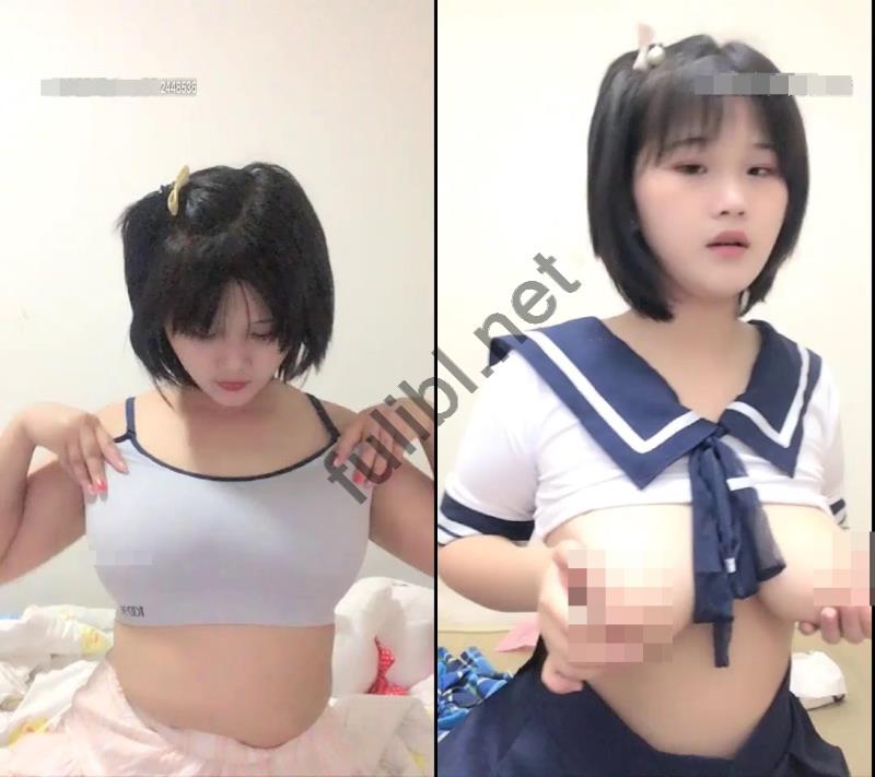 巨乳傻白甜主播@36D柠檬 尺度福利秀[5V/1.90G]