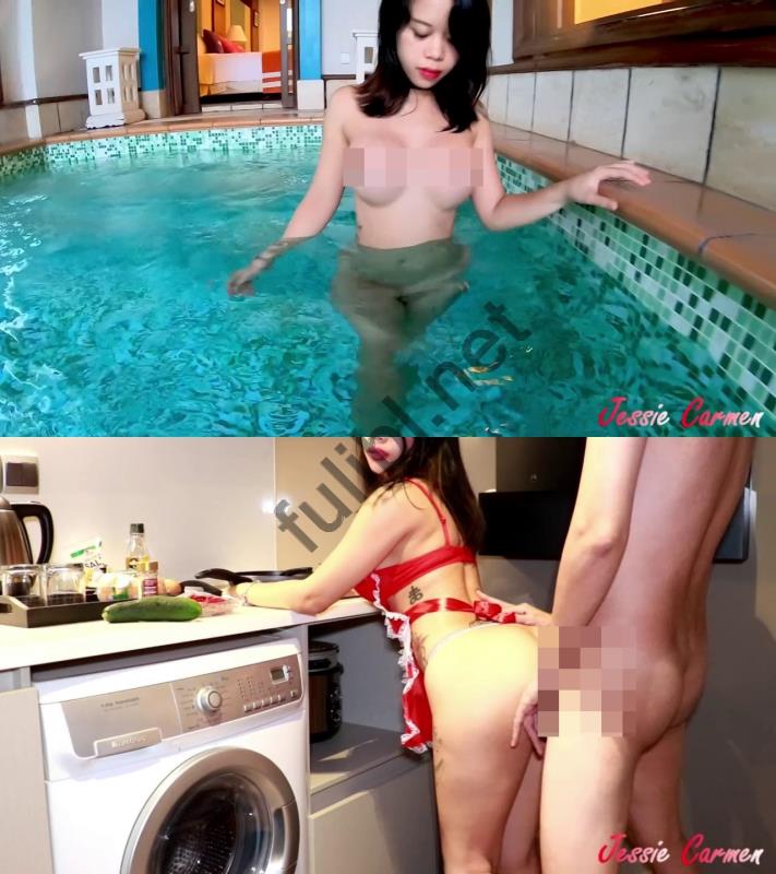 巨乳留学生网红@jessie carmen(雪格格) 尺度作品合集[48V/17.0G]
