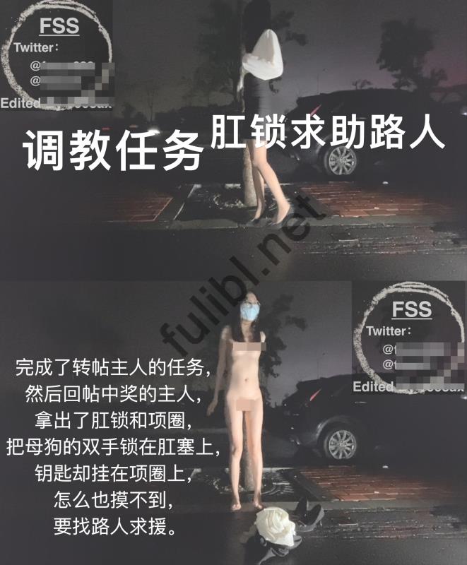 [推荐]极品网红@FSS冯珊珊 - 极限露出 肛锁求援[1V/825M]
