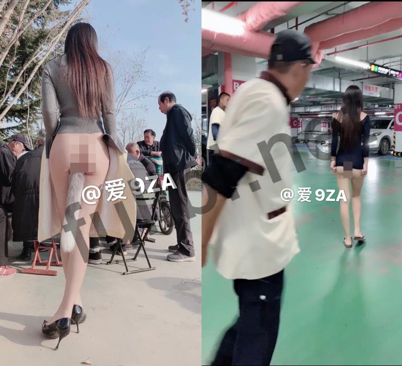 露出系网红@浅笑心柔 透明装勾引路人合集[70P+55V/201M]