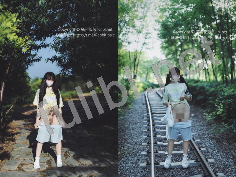 [全网首发]元气福利姬@爱喝奶茶的兔子 - 露出日记 泡沫之夏[52P/518M]