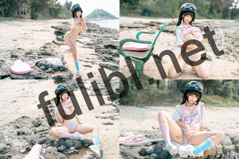 高质量coser@蠢沫沫 新作 海风+小电车[139P/1.02G]