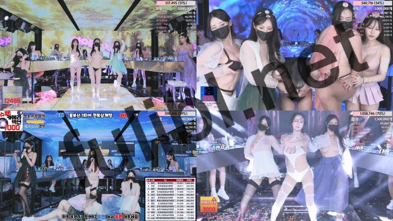韩国BJ舞团@jinricp 综艺脱衣舞尺度福利秀 第三弹[5V/48.2G]