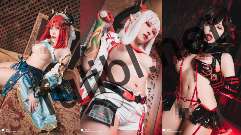 高质量白虎coser@浵卡Tokar Patreon 24年2-5月订阅完整合集[426P+15V/25.7G]
