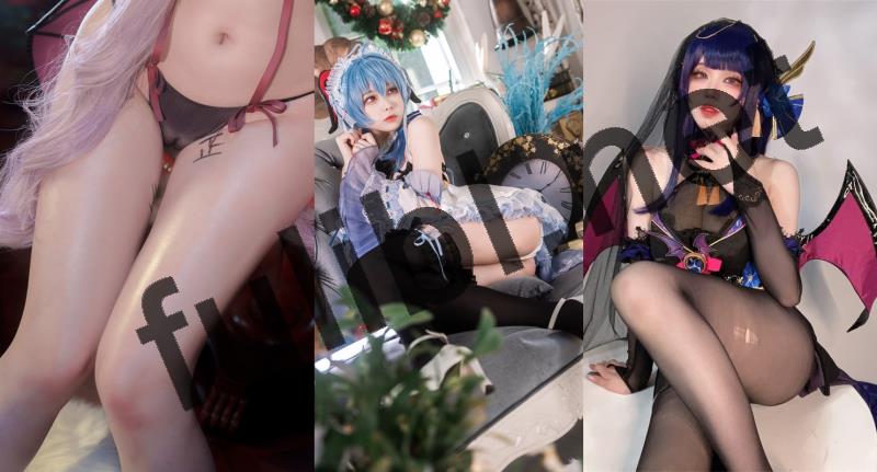 高颜值coser@安食Ajiki 写真作品10套合集[377P/4.89G]