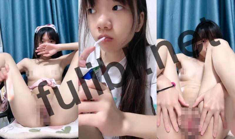 粉嫩双马尾萝莉@芋圆奶茶 尺度福利秀[20V/15.7G]