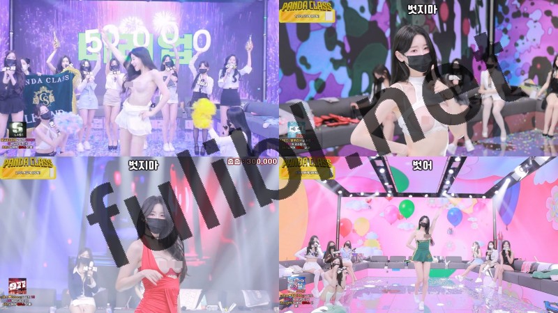 韩国综艺脱衣舞团@pandaclass(熊猫班)尺度福利秀第四季15期完整大合集[148V/873+267G]